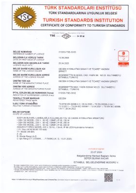 SOKAK ARMATÜRÜ TSE