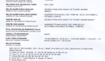 Gecem Sıva Altı TSE