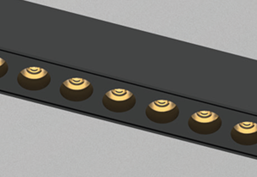 Magnetic Lens Linear Luminaires